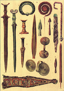 Зброя та знаряддя праці бронзового віку (Балкани)