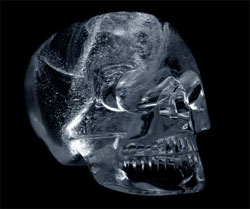 Кришталевий череп із Британського музею (фото: AFP)