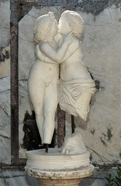 Амур і Псіхея, антична римська скульптура