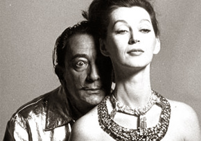 Відомий іспанський художник Сальвадор Далі і його дружина Гала були дуальною парою. Вона стала єдиною жіночої моделлю і головним сюжетом натхнення художника.