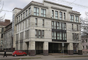 Будівля в Санкт-Петербурзі, де, імовірно, розташована “фабрика тролів”