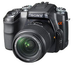 Alpha DSLR-A100. Фото з сайта dpreview.com
