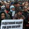 Підприємці розбили наметове містечко під будівлею Ради