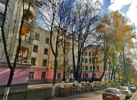 Студенти цього гуртожитку не змогли проголосувати. Фото - maps.yandex.ua
