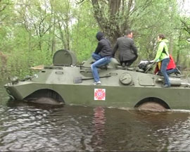 На півночі України - повінь. На скільки розіллється Дніпро - не відомо