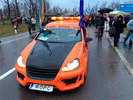 В одного з лідерів автомайдану арештували майно