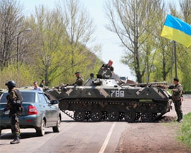 Ситуація у Слов’янську нормалізовується, хоча ще чутно поодинокі постріли