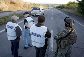 ОБСЄ, у своєму звіті, оприлюднила місця розташування українських військ