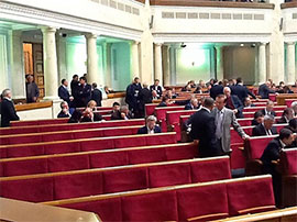 У нардепів сьогодні знайшлися більш важливі справи, ніж розгляд законопроектів