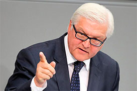 Штайнмаєр застерігає від нової ескалації конфлікту на Донбасі Штайнмаєр застерігає від нової ескалації конфлікту на Донбасі