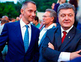 Петро Порошенко і Борис Ложкін