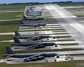 Бомбардувальник ВПС США B52 Stratofortress