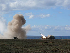 Сьогодні на полігоні під Херсоном відбуваються планові випробування нових ракет