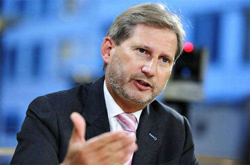 Єврокомісар з питань європейської політики сусідства і переговорів із розширення Йоганнес Ган