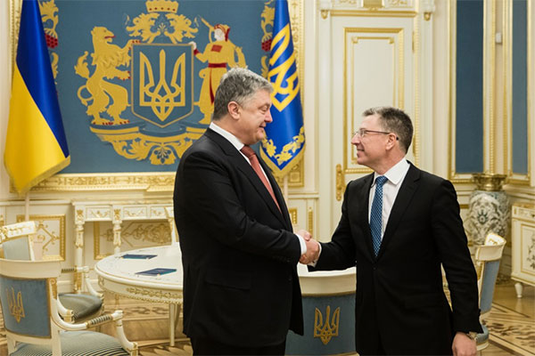 Порошенко і Волкер обговорили ситуацію щодо відсутності прогресу у миротворчому процесі