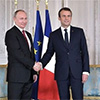 Макрон і Путін обговорили ситуацію на російсько-українському фронті