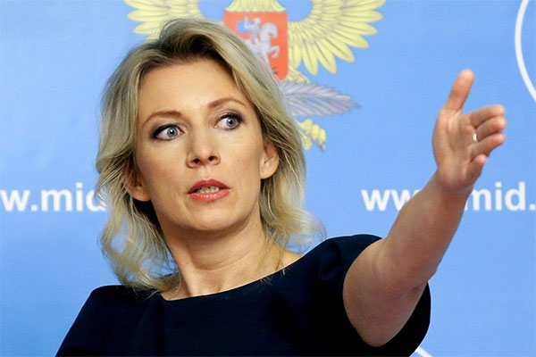 Офіційний представник МЗС РФ Марія Захарова