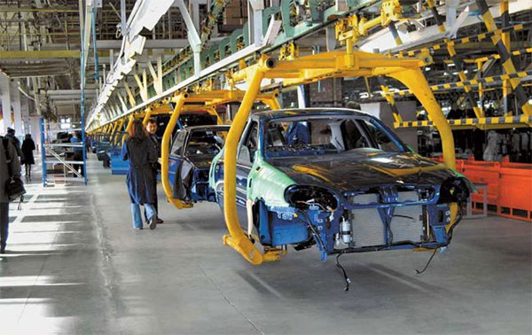  В Україні впало автовиробництво 
