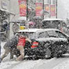 Перший сніг. Кількість ДТП у Київі перевищило 300