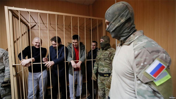 Політв’язні Кремля. Росія не хоче обговорювати звільнення полонених моряків 