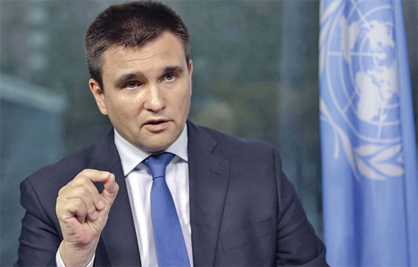 Клімкін повідомив про нову ініціативу з визволення українських моряків