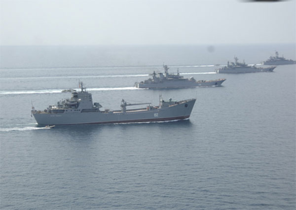 У відповідь на навчання НАТО Sea Breeze, ЧФ РФ навчався бомбити надводні цілі