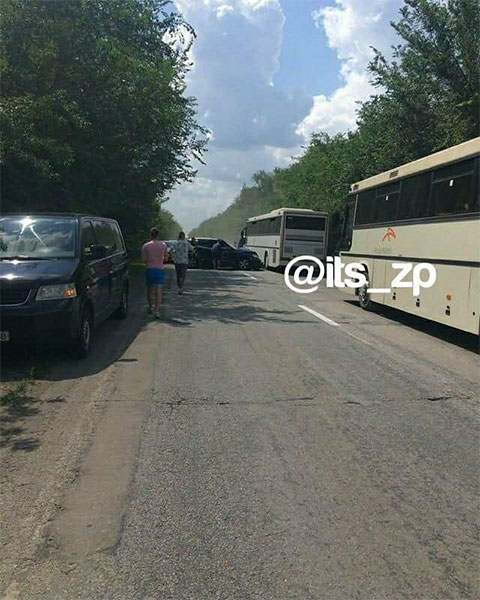 ДТП з машиною охорони Зеленського: “Діти не постраждали”