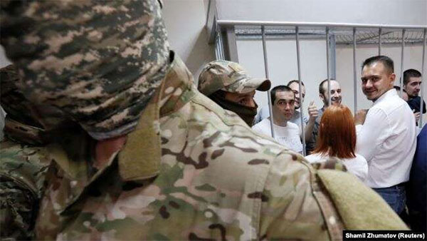 Політв’язні Кремля. Ув’язнення полоненим морякам продовжили