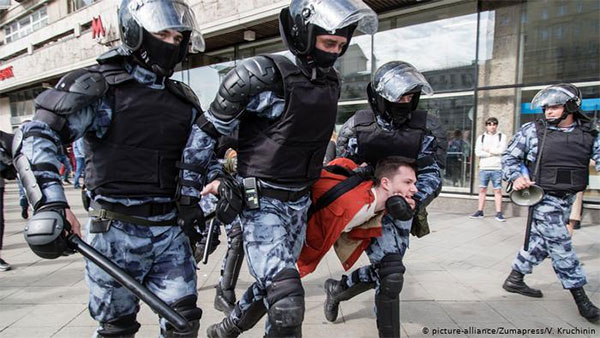 Затримання в Москві порушують міжнародні зобов’язання РФ
