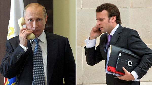 Макрон і Путін обговорили можливість поновлення  Нормандського формату
