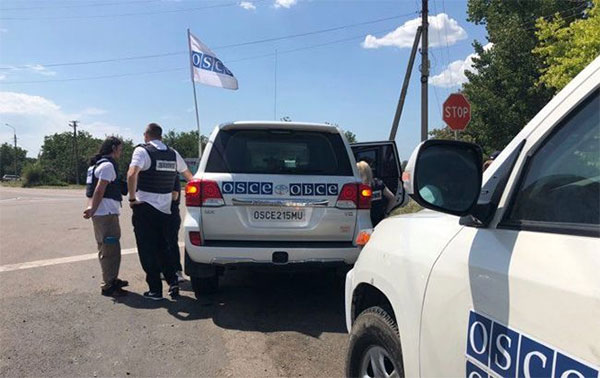 СММ ОБСЄ звітує, що порушення мінських домовленостей - триває