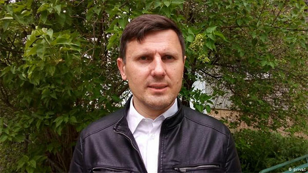 Білоруський журналіст Олександр Бураков