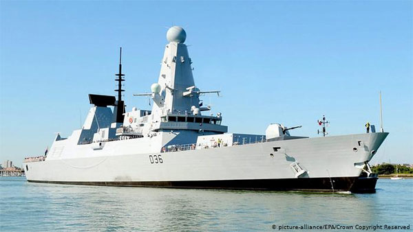 Британський есмінець HMS Defender (архівне фото) став другим бойовим британським кораблем, що прибув до Одеси протягом кількох тижнів
