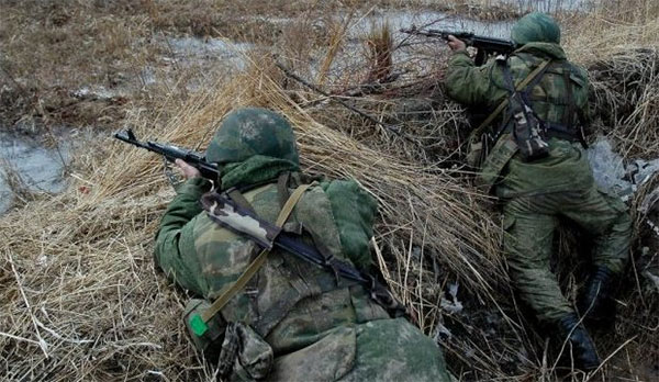 Підрозділи окупаційних АК 8-ї армії РФ посилено відпрацьовують наступальні дії