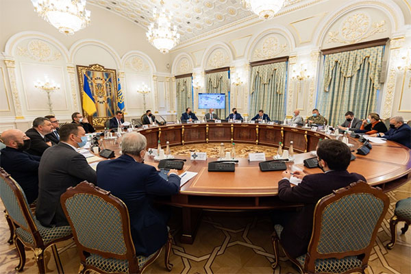 РНБО під головуванням президента розглянула питання щодо посилення заходів безпеки на українсько-білоруському кордоні