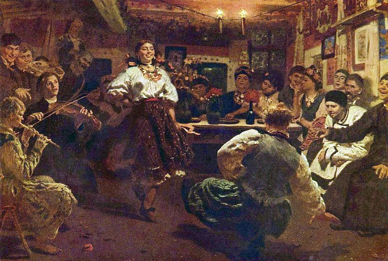 І.Рєпін «Вечорниці» І.Рєпін «Вечорниці»