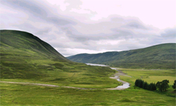 My Heart's in the Highlands, my heart is not here; 
My Heart's in the Highlands chasing the deer; 
Chasing the wild deer, and following the roe; 
My Heart's in the Highlands, wherever I go. 
(Рядки з вірша Роберта Бернза - знаменитого шотландського поета, національного символа Шотландії) 
