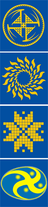 Варіанти символіки УНГ