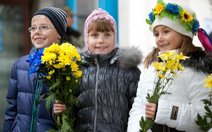 Так зустрічають наших захисників з АТО